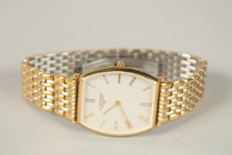 A LE GRANDE CLASSIQUE LONGINES GOLD WRISTWATCH. No. 28137858.