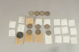 AN EXTENSIVE COLLECTION OF VARIOUS CHINESE COINS, various dates, together with Hong Kong coin