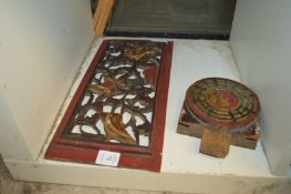 Two Chinese carvings.