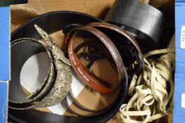 Decorative ladies belts.