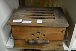 A French ladies travelling charcoal heater.