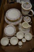 A Noritake Embassy suite four place tea and dinner service.