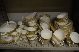 A comprehensive Royal Doulton Woodside dinner service.