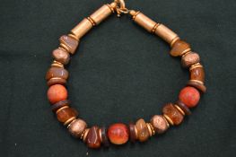 An African necklace.