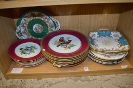 Decorative plates.