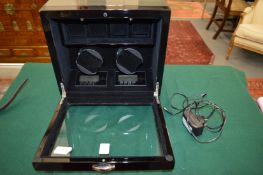 A table top watch winder.
