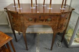 A Georgian design mahogany sideboard.