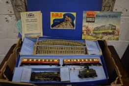 A Hornby OO Dublo electric train set, boxed with numerous accessories.