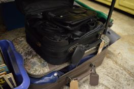 Various suitcases etc.