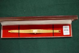 A ladies Longines dress watch.