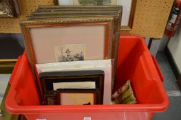 Cecil Johns, Peter Pan, London, pencil signed etching and various other engravings and prints etc.