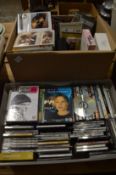 CD's and DVD's.