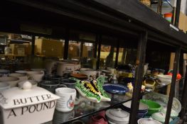 Quantity of decorative mid century and later china.