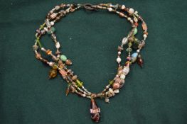 Decorative African necklace.
