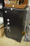 A large floor standing safe.