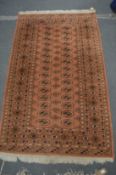 A Bokhara style rug, 164cm x 100cm.