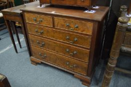 A good small Georgian style mahogany chest of drawers.