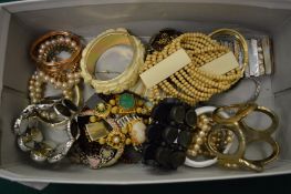 Decorative bracelets.