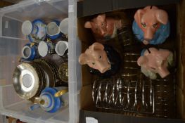 Wade piggy banks etc.