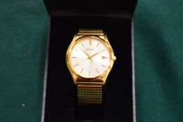 A gentleman's Seiko wristwatch with associated box.