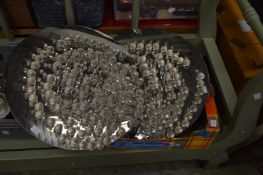 A pair of decorative ceiling lights.