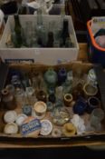 Old bottles, jars etc.