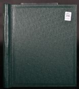 AN ALBUM OF BRITISH STAMPS from Edward VII to Elizabeth II. 44 pages.