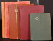 FOUR SMALL MIXED ALBUMS.