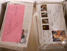 A BOX OF FIRST DAY COVERS, JERSEY 1992-2000.