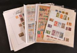 BRITISH COMMONWEALTH. 20 sheets, and others.