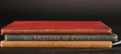 Three volumes relating to the works of Cynicus, (3).
