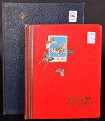 TWO STAMP ALBUMS 
