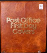 POST OFFICE ALBUM FIRST DAY COVERS (57).