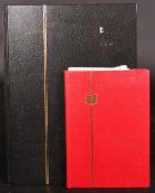 TWO ALBUMS OF STAMPS 