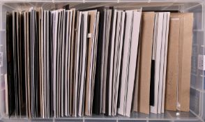 A COLLECTION OF BRITISH COMMONWEALTH STAMPS in Perspex sleeves, about 200.