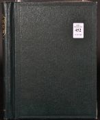 A SMALL ALBUM OF BRITISH STAMPS.