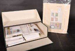 A LARGE QUANTITY OF UNUSED FIRST DAY COVERS and others on Windsor album leaf.