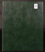 AN ALBUM OF UNUSED SINGLE AND GROUP BRITISH STAMPS.