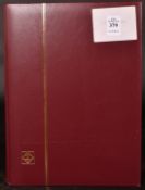 AN ALBUM OF MOSTLY UNUSED BRITISH STAMPS. 48 pages.