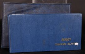 AN ALBUM OF UNUSED JERSEY STAMPS.