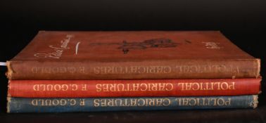 Political Caricatures by Francis Carruthers Gould, 1903, 1904, 1905, (3).