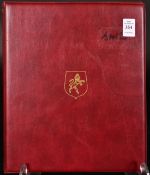 STANLEY GIBBONS GREAT BRITAIN STAMP ALBUM, from 1902 to 1969 on 60 pages including 1966 World Cup