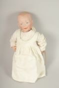 A KAMMER & REINHARDT, GERMAN, CIRCA. 1909, BISQUE HEADED BABY DOLL, impressed 36, K STAR R 100,