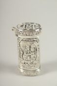 A NOVELTY HUNTING VESTA. 6cms.