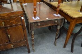 A William IV mahogany Pembroke table.