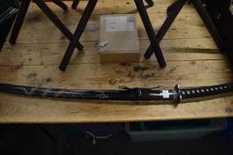 A reproduction Japanese Katana.