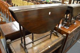 A mahogany Sutherland table.