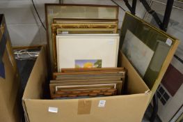 A quantity of paintings, prints etc.