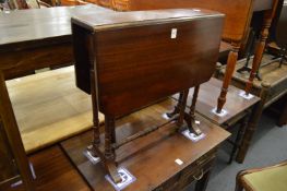 Mahogany Sutherland table.