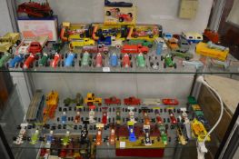 A quantity of Corgi and other die-cast racing cars etc.